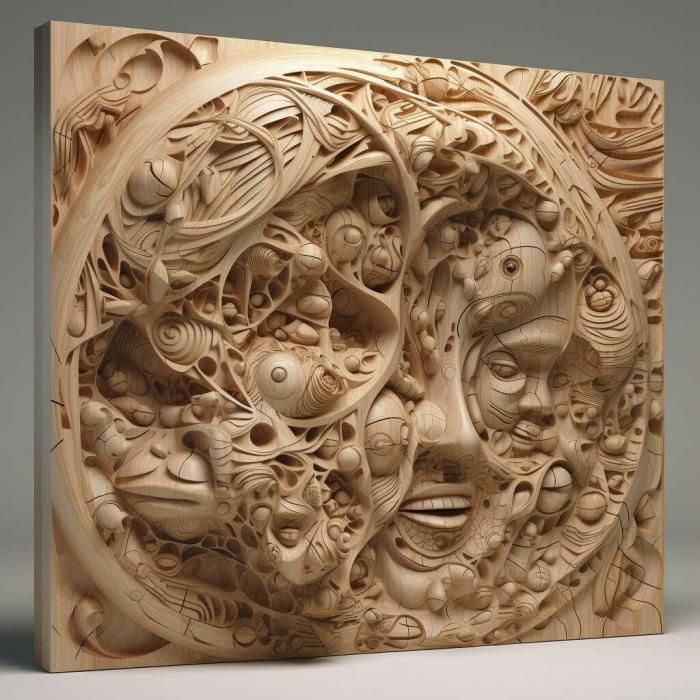 نموذج ثلاثي الأبعاد لآلة CNC 3D Art 